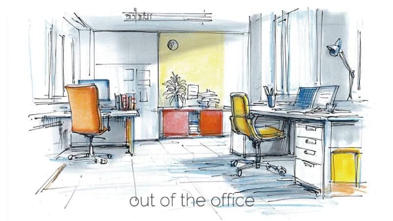 不在時/外出時の電話応対